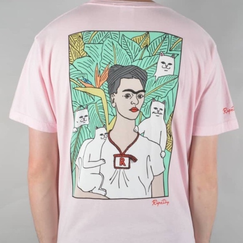 Frida Ripndip pink t shirt